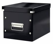 Storage Box Click&Store Cube M Black