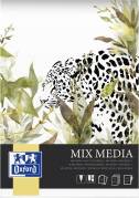 Oxford Mixed media-kunstblok a3/25 ark 225 g limet
