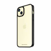 PanzerGlass ClearCase Transparent w. Black Frame & D3O iPhone 15 Plus Beskyttelsescover Transparent Apple iPhone 15 Plus
