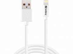 Sandberg USB-A to Lightning SAVER, White (1m)