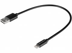 Sandberg USB-A to Lightning, Black (0.2m)