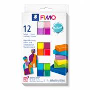 Modeller Fimo Soft Brilliant 12x25g ass (12)