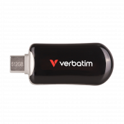VERBATIM Plectra USB-C Flash Drive Black 512GB