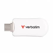 VERBATIM Plectra USB-C Flash Drive White 512GB