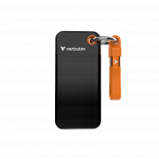 VERBATIM USB 3.2 Gen 2 1TB Pocket SSD, Black/Orange