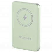 VERBATIM Power P 10000 mAh UBS-C PD 20W WIRELESS 15W Green