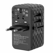 GaN III Universal Travel Adapter UTA-06 PD100W QC 4+