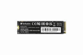 VERBATIM Vi3000 Internal PCIe NVMe M.2 SSD 256GB