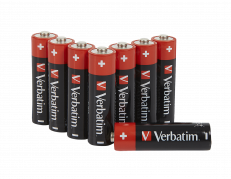 VERBATIM Alkaline Battery AA 8-PACK