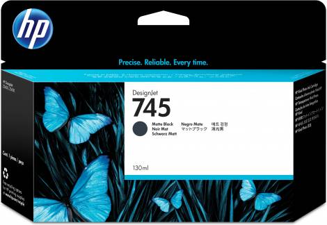 HP 745 matte black ink cartridge 130ml