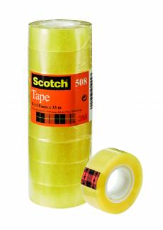 Tape Scotch 508 15mmx33m tårn klar (10)