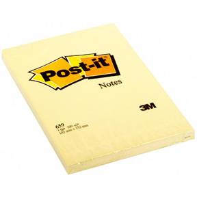 Post-it Notes 102x152 gul