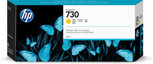 HP HP 730 300 ml. Yellow DesignJet Ink Cartridge