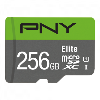 PNY Micro SDXC Elite 256GB Class 10 w/adapter