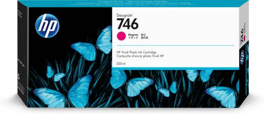 HP HP 746 300 ml. Magenta DesignJet Ink Cartridge