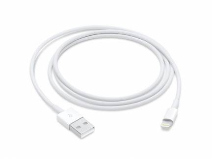 Apple Lightning to USB Cable, White (0.5M)