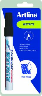 Marker Artline 47 Wetrite 1.5 sort 1-Blister