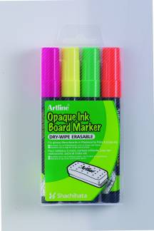 Board Marker Artline Opaque 2mm 4/set