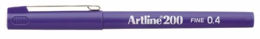 Fineliner Artline 200 Fine 0.4 blå