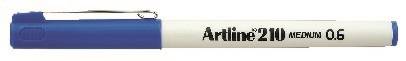 Fineliner Artline 210 M 0.6 blå