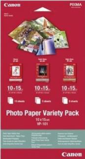 10x15 VP-101 Photo Paper Variety Pack