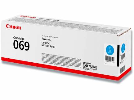 069 C Cyan Toner Cartridge 1.9k