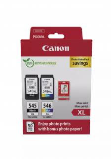 PG-545XL/CL-546XL Photo Value Pack