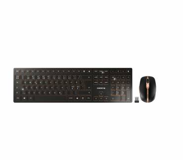 CHERRY DW 9100 SLIM S&aelig;t med mus og tastatur Saks Tr&aring;dl&oslash;s Pan Nordic
