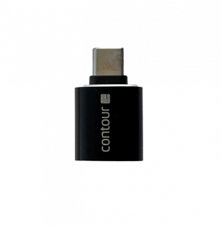 Contour USB-A to USB-C adapter Black