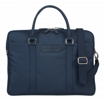 16'' Duo Pocket Laptop Bag Ginza (Recycled), Blue