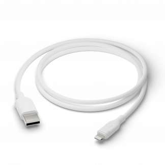 Re-charge - Cable - USB-A to MFI Lightning - TPE, White 1.2m