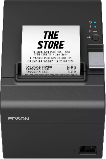 Epson TM-T20III (011): USB + Serial, PS, Blk, EU