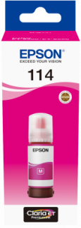 114 EcoTank Magenta Ink bottle