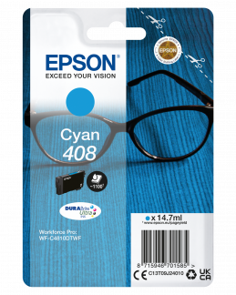 Epson 408 Cyan Ink cartridge