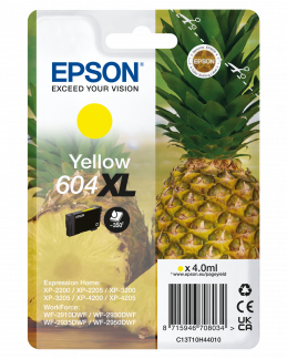 T604XL Yellow Ink Cartridge