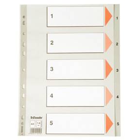 Register PP A4 1-5 gr&aring;