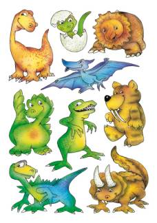 Herma stickers Decor dinosaurer (3)