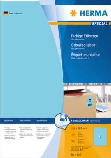 HERMA Special Etiketter A4 (210 x 297 mm) 100etikette(r)