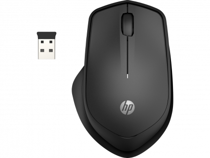 HP 280 Silent Wireless Mouse, Black (Consumer)