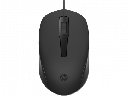 HP 150 Wired Mouse, Black (Consumer)