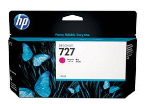 HP 727 Magenta ink cartridge, 130 ml.