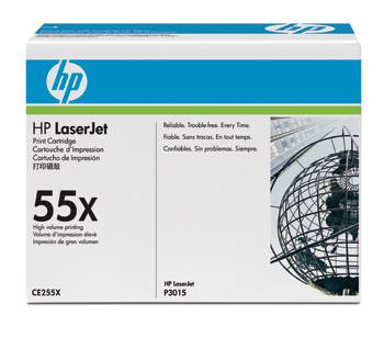 LaserJet 55X black toner high capacity