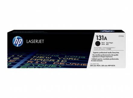 Color LaserJet 131A black toner