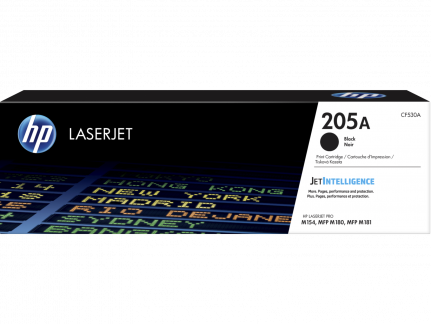 LaserJet 205A black toner