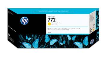 HP 772 yellow ink cartridge, 300 ml