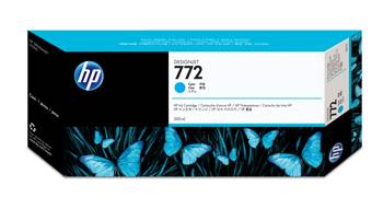 HP 772 cyan ink cartridge, 300 ml