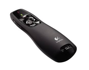 Logitech laser fjernbetjening R400 sort