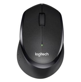 M330 Silent Plus Wireless Mouse, Black