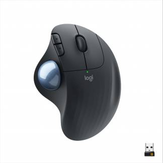 M575 ERGO Wireless Trackball, Graphite