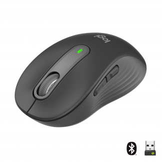 Logitech Signature M650 L Wireless Mouse, Graphite